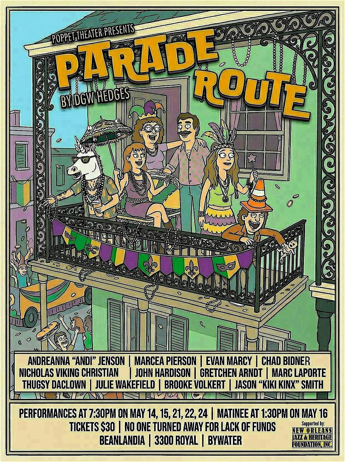 Parade Route by DGW Hedges