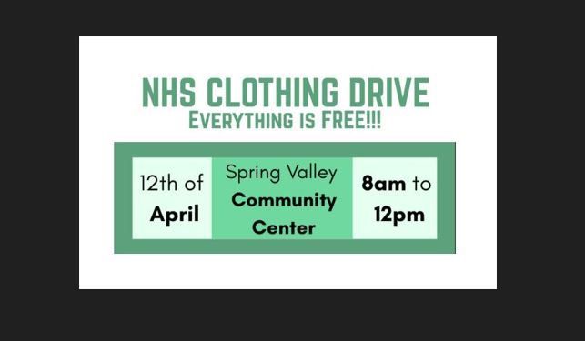 NHS Free Clothing Shopping Event