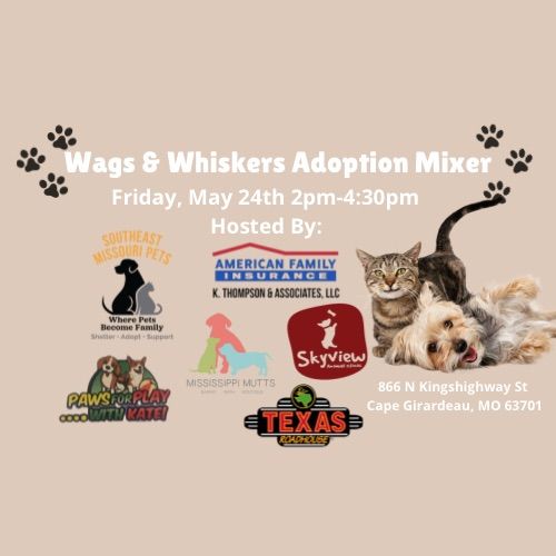 Wags & Whiskers Adoption Mixer 
