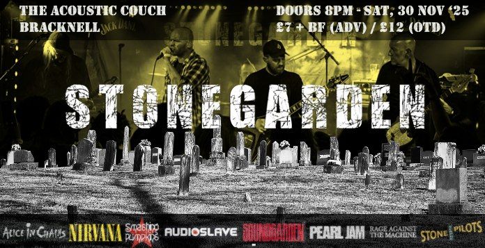 Grunge Night featuring STONEGARDEN at the Acoustic Couch, Bracknell