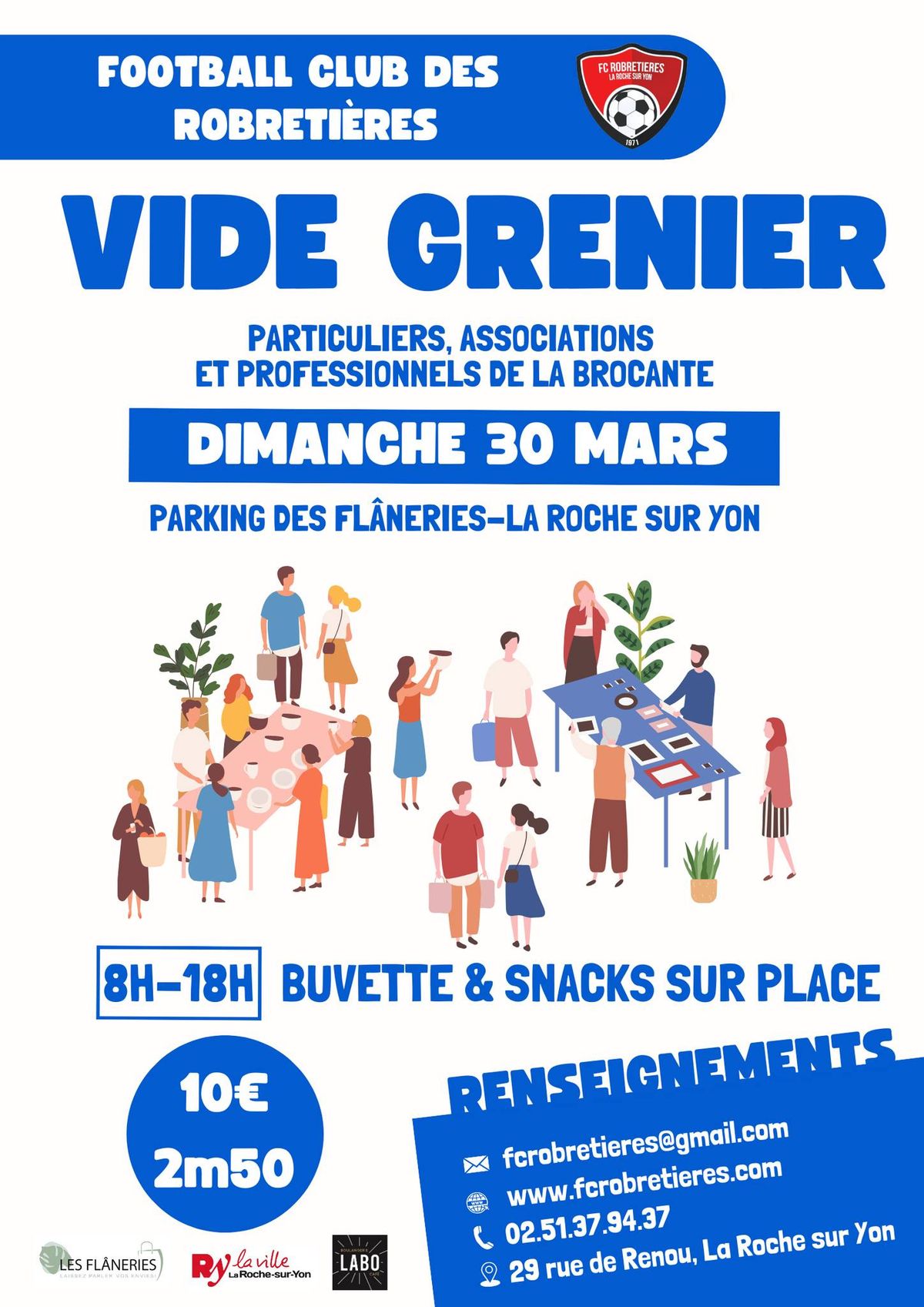 VIDE GRENIER DES ROBROS