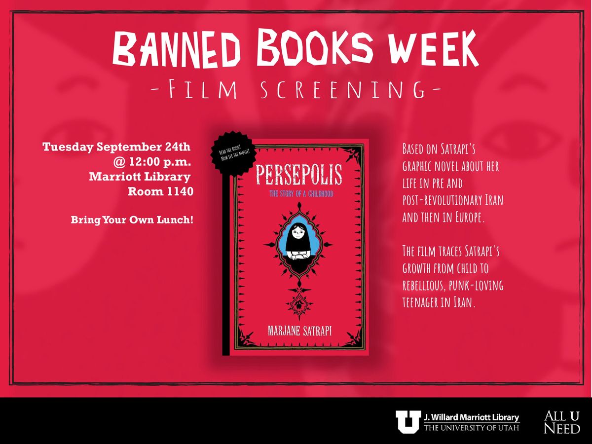 Banned Books Free Film Screening - Persepolis 