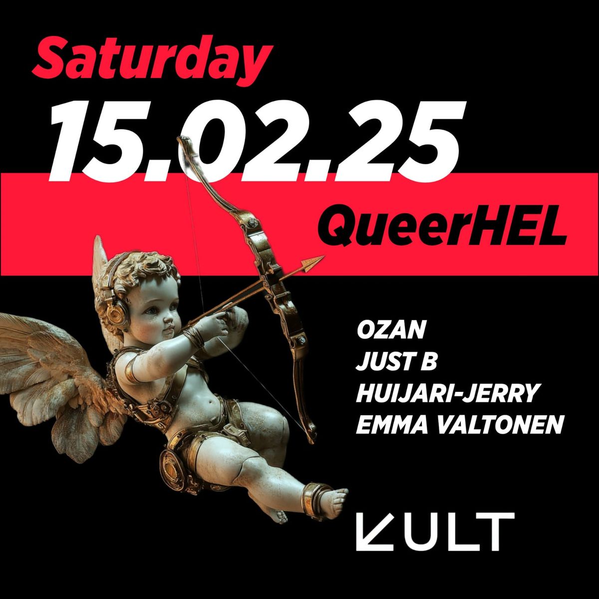 KULT: QueerHEL - Ozan, Emma Valtonen, Huijari-Jerry, Just B