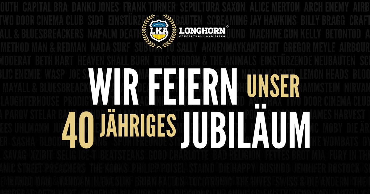 40 Jahre LKA LONGHORN - Die Jubil\u00e4umsfeier