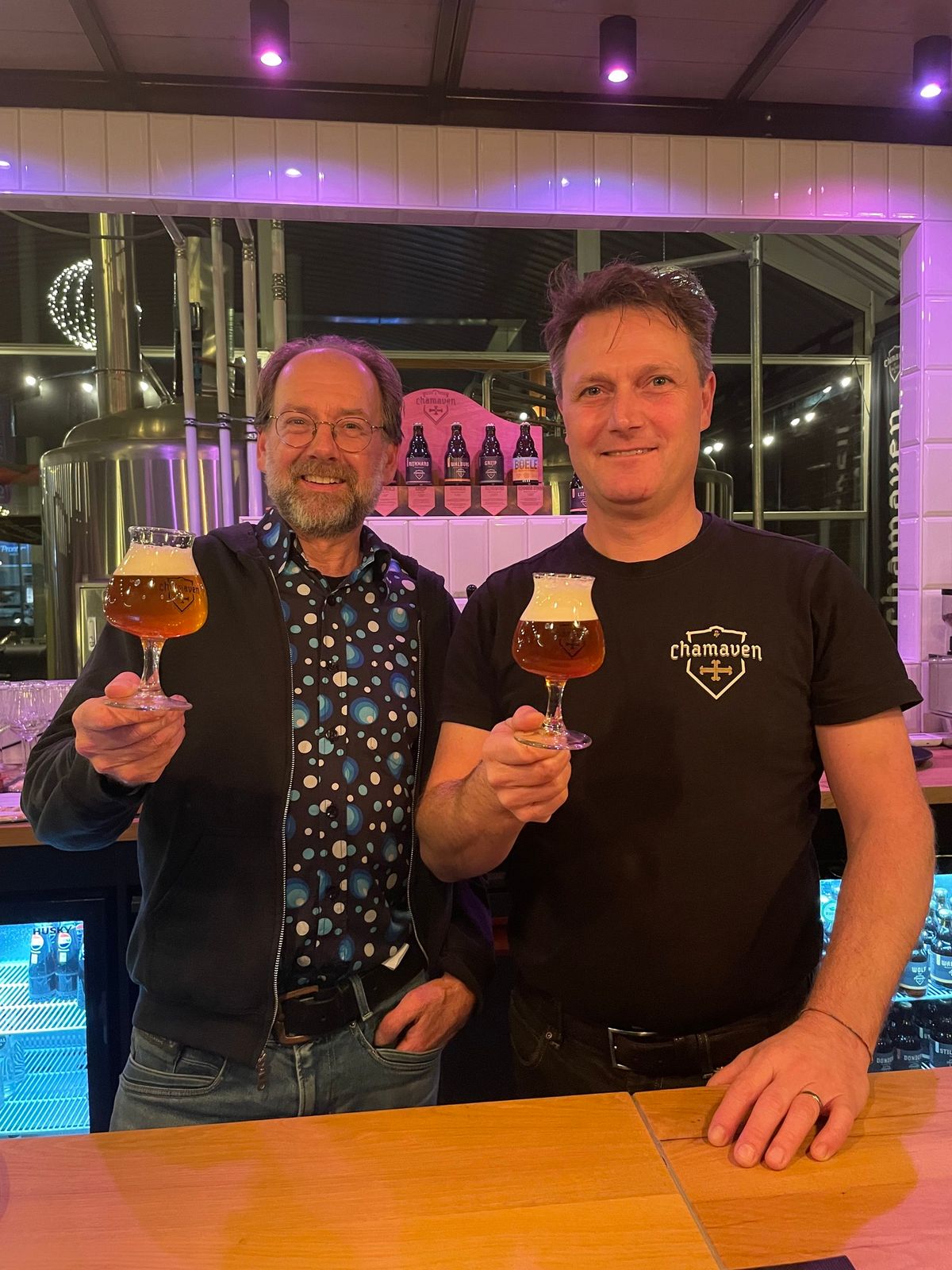 Bierwandeltocht brouwerij Chamaven