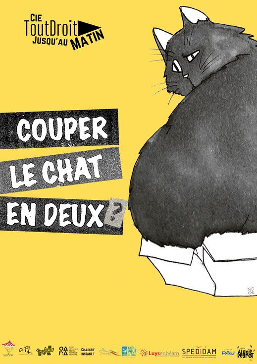 COUPER LE CHAT EN DEUX, Cie ToutDroitJusquauMatin