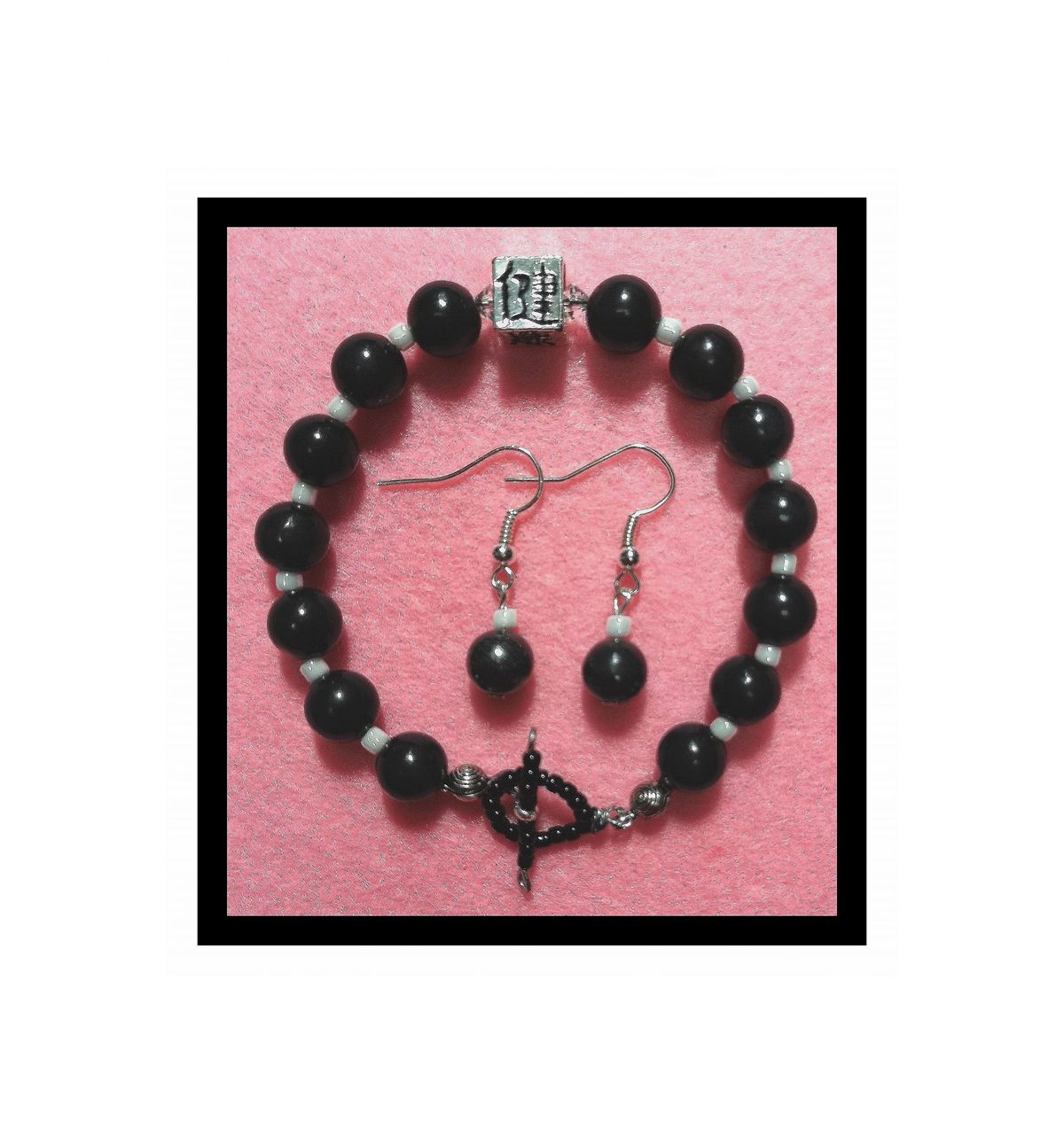 Bead Society class: "Energy Bolstering Shungite Jewelry Set""