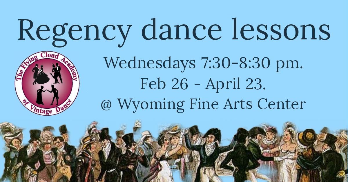 Regency dance lesson series