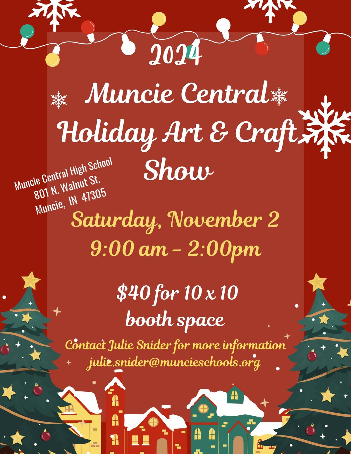 MUNCIE CENTRAL HOLIDAY ART AND CRAFT SHOW