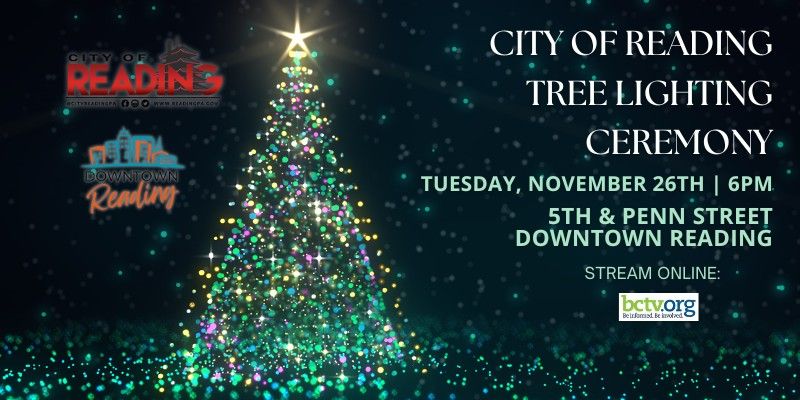 2024 City of Reading Tree Lighting