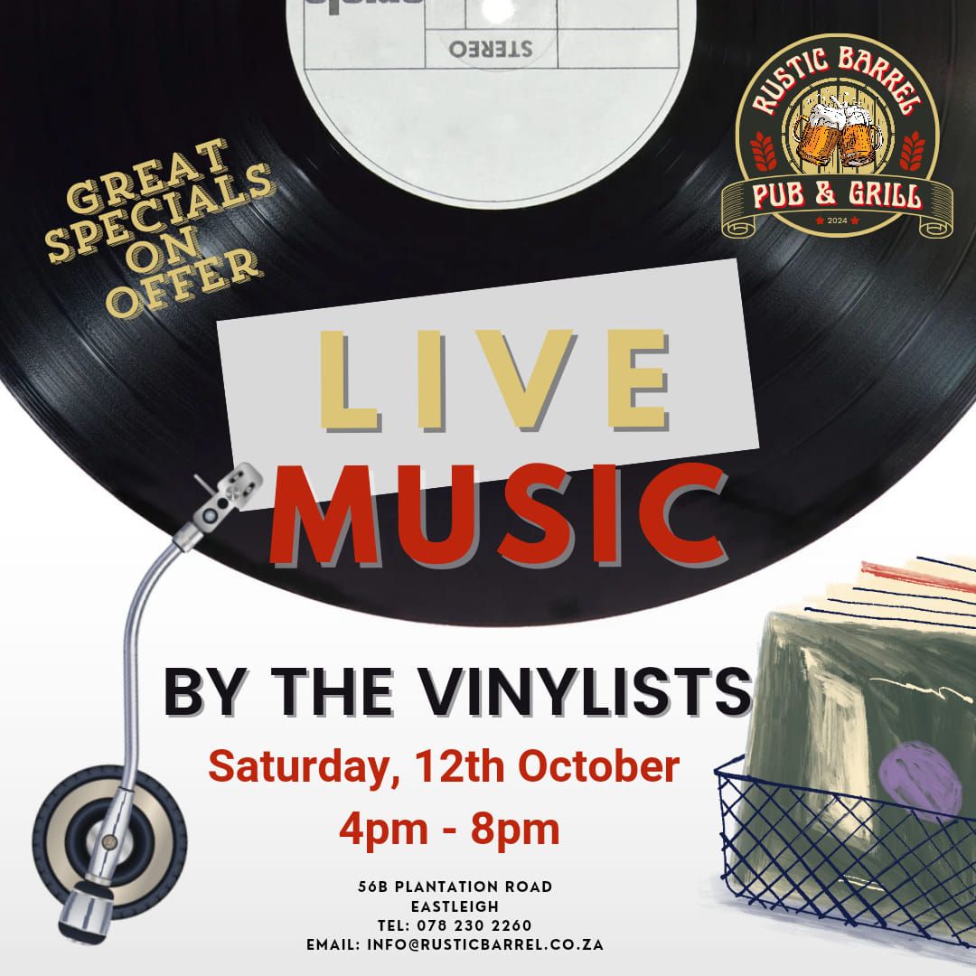 LIVE MUSIC BY THE VINYLISTS