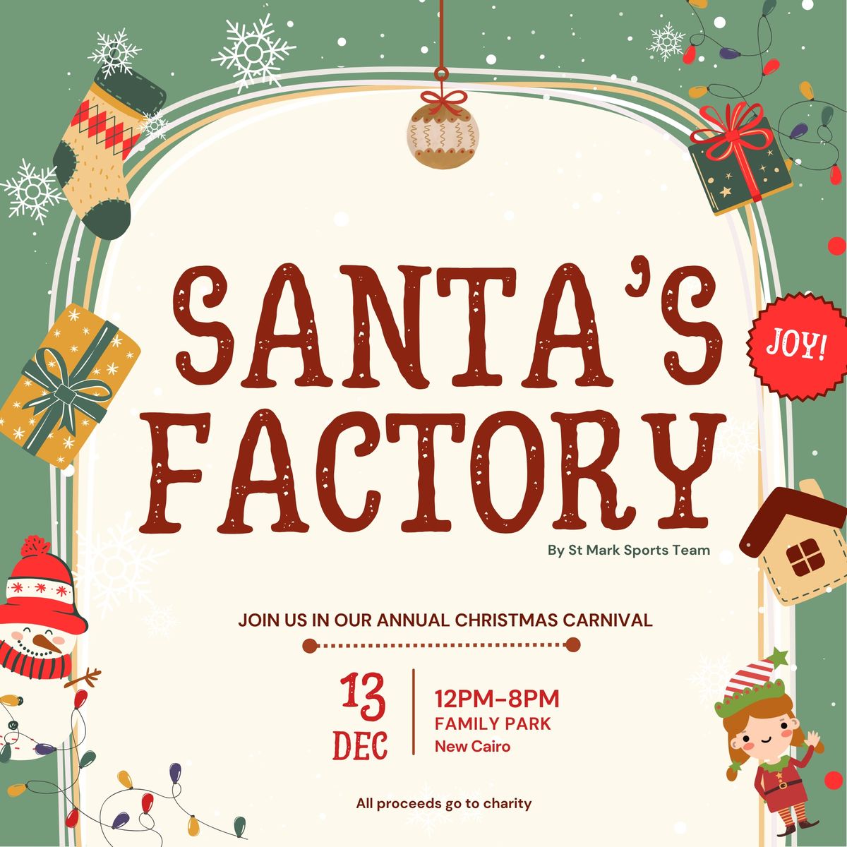 Santa\u2019s Factory Christmas Carnival \u201824