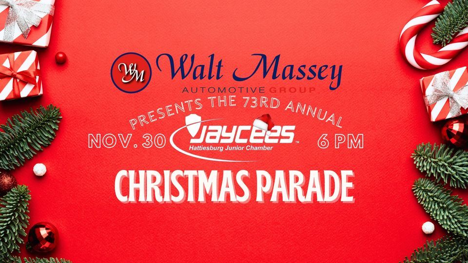 73rd Annual Christmas Parade , 100 Hardy St, Hattiesburg, 30 November 2023