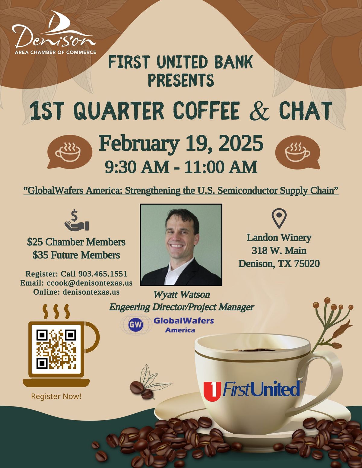 1st Quarter Coffee & Chat