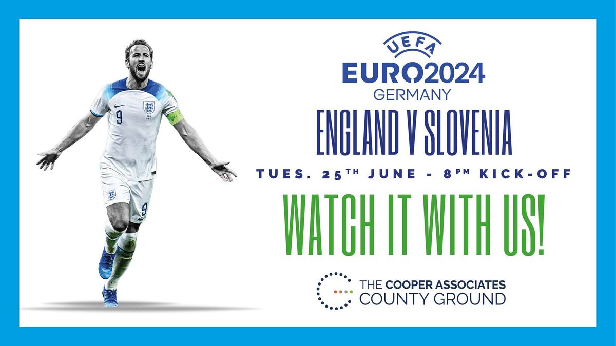 England vs Slovenia: Watch LIVE in our Fan Village!