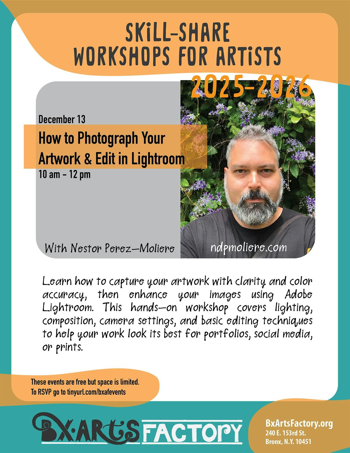 How to Photograph Your  Artwork & Edit in Lightroom with Nestor