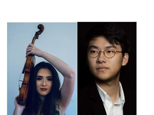 Natalia Beos, violin, and Esmond Choi, piano