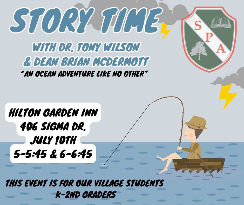 A Story Time with Dr. Tony Wilson & Dean Brian McDermott: 'An Ocean Adventure Like No Other'