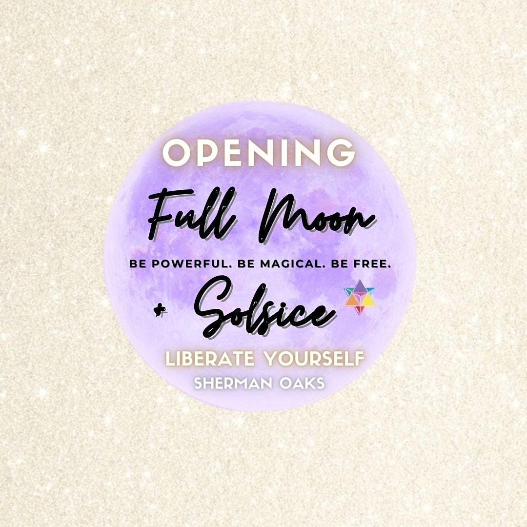 Opening Full Moon Sound Bath, Cacao Ceremony, ReikiTummo & Burning Ritual