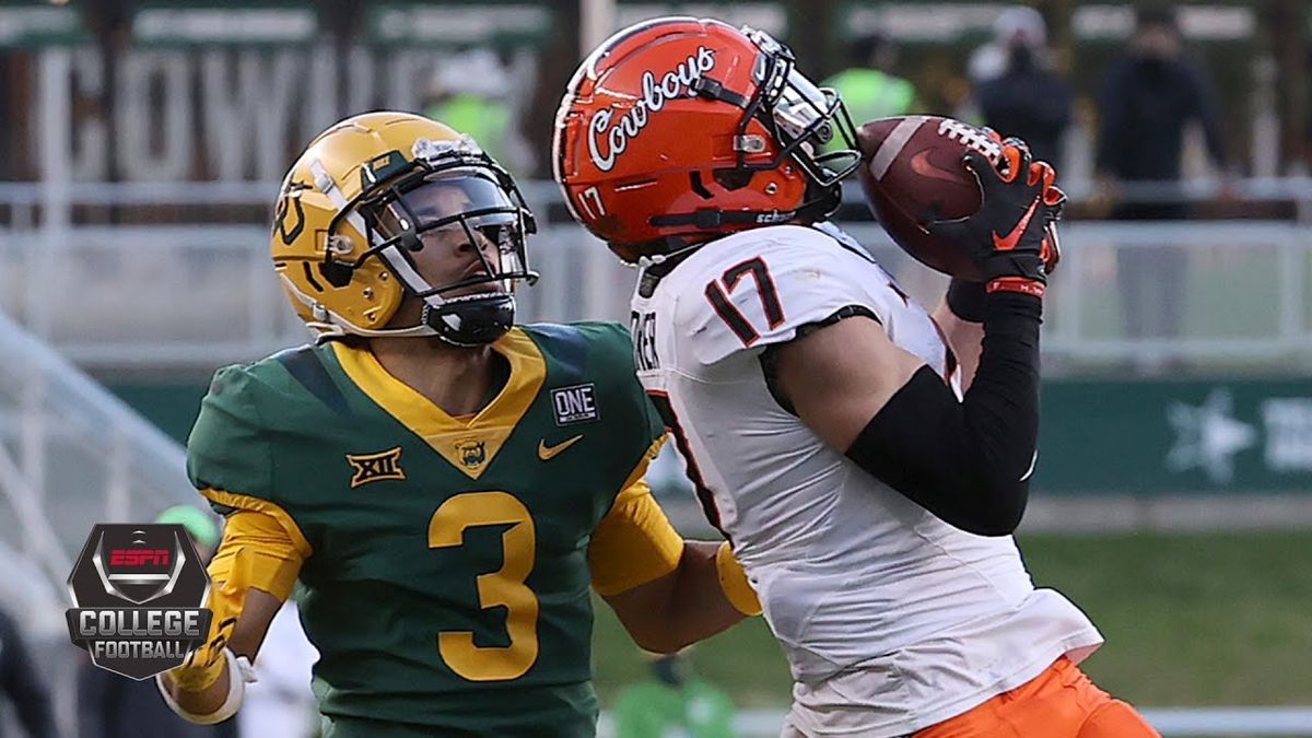 Oklahoma State Cowboys at Baylor Bears Football