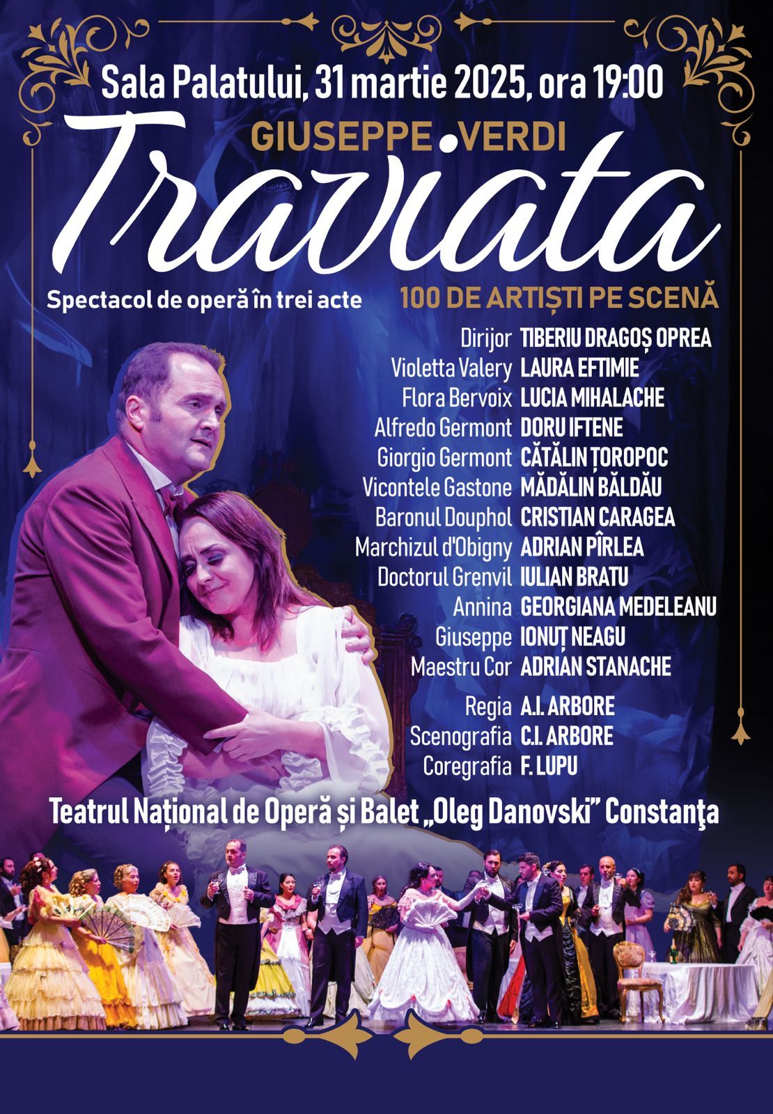 SPECTACOL EXTRAORDINAR TRAVIATA de GIUSEPPE VERDI 