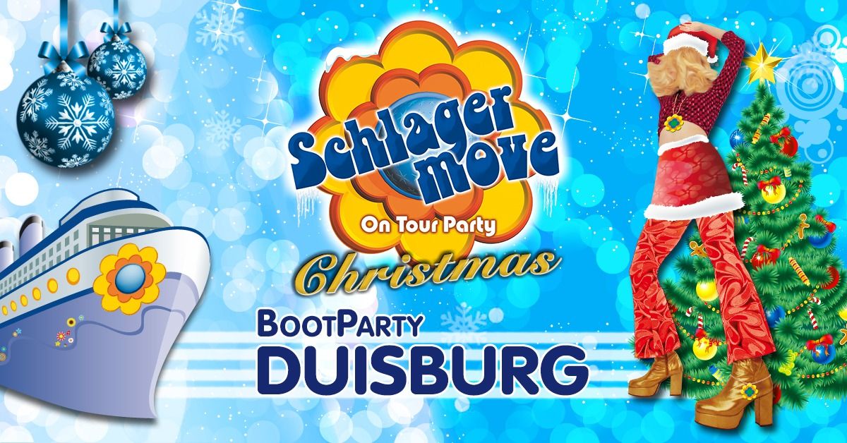 Duisburg: Schlagermove CHRISTMAS Bootparty