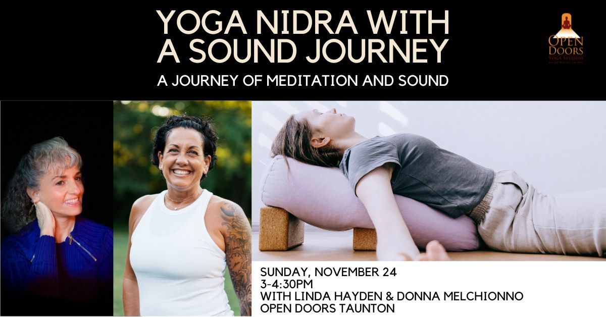 Yoga Nidra with a Sound Journey at Open Doors Yoga Studios, Taunton, MA