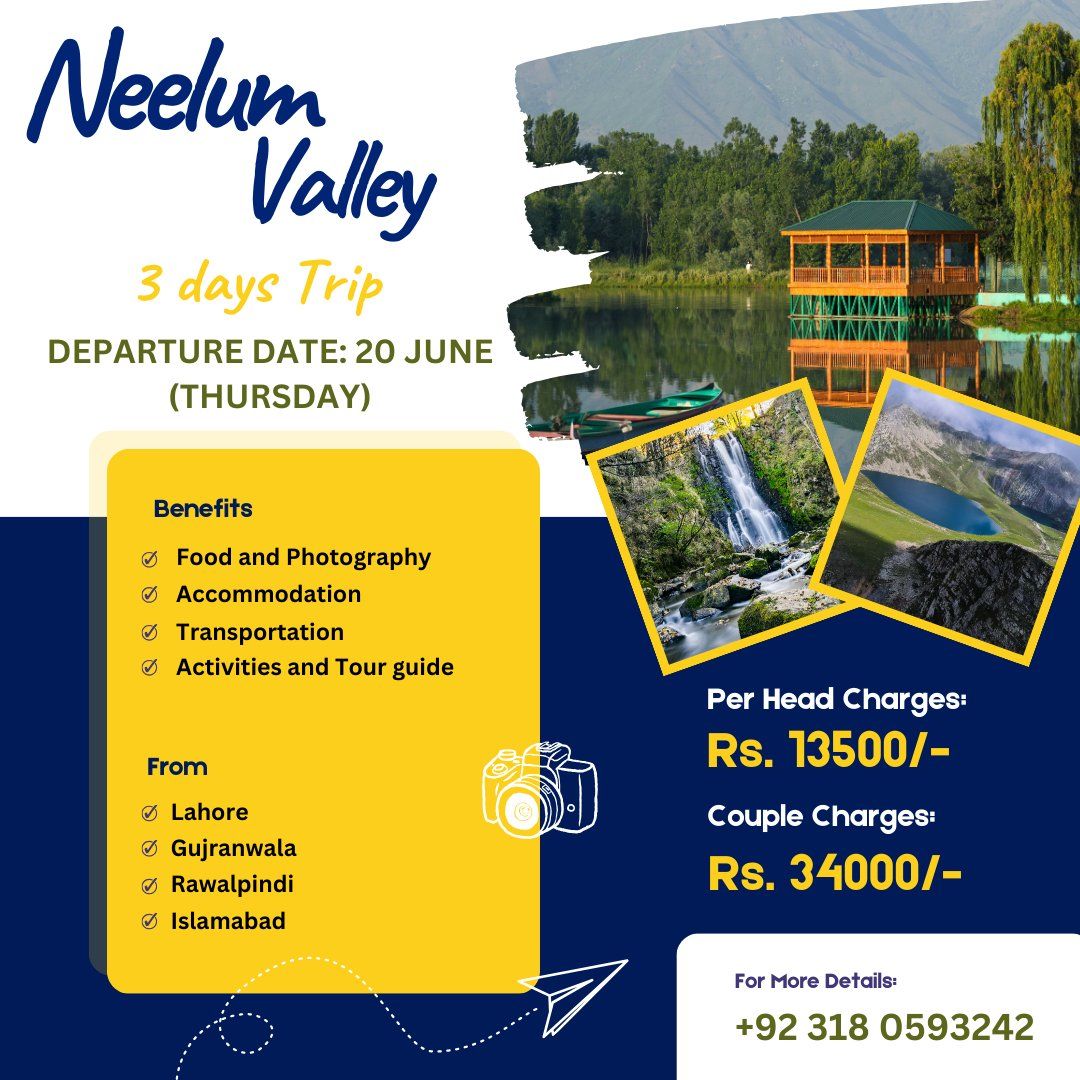 Eid Special 3 Days Trip To Neelum Valley Kashmir 
