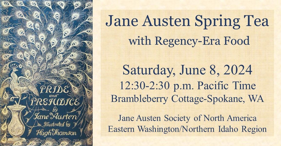 Jane Austen Spring Tea