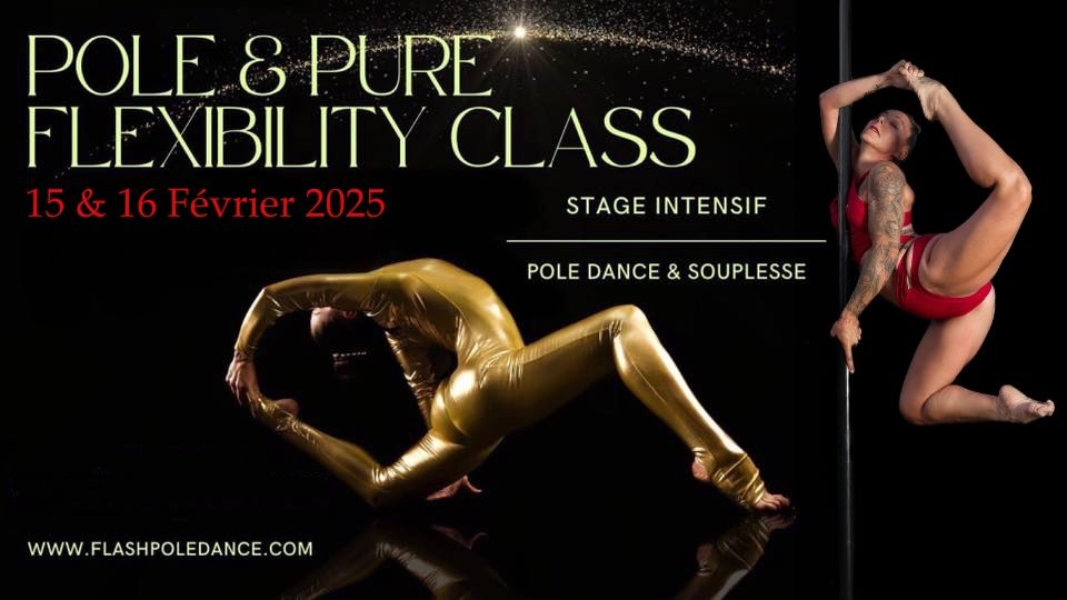 Stage intensif Pole Dance & Pure Flexibility Class