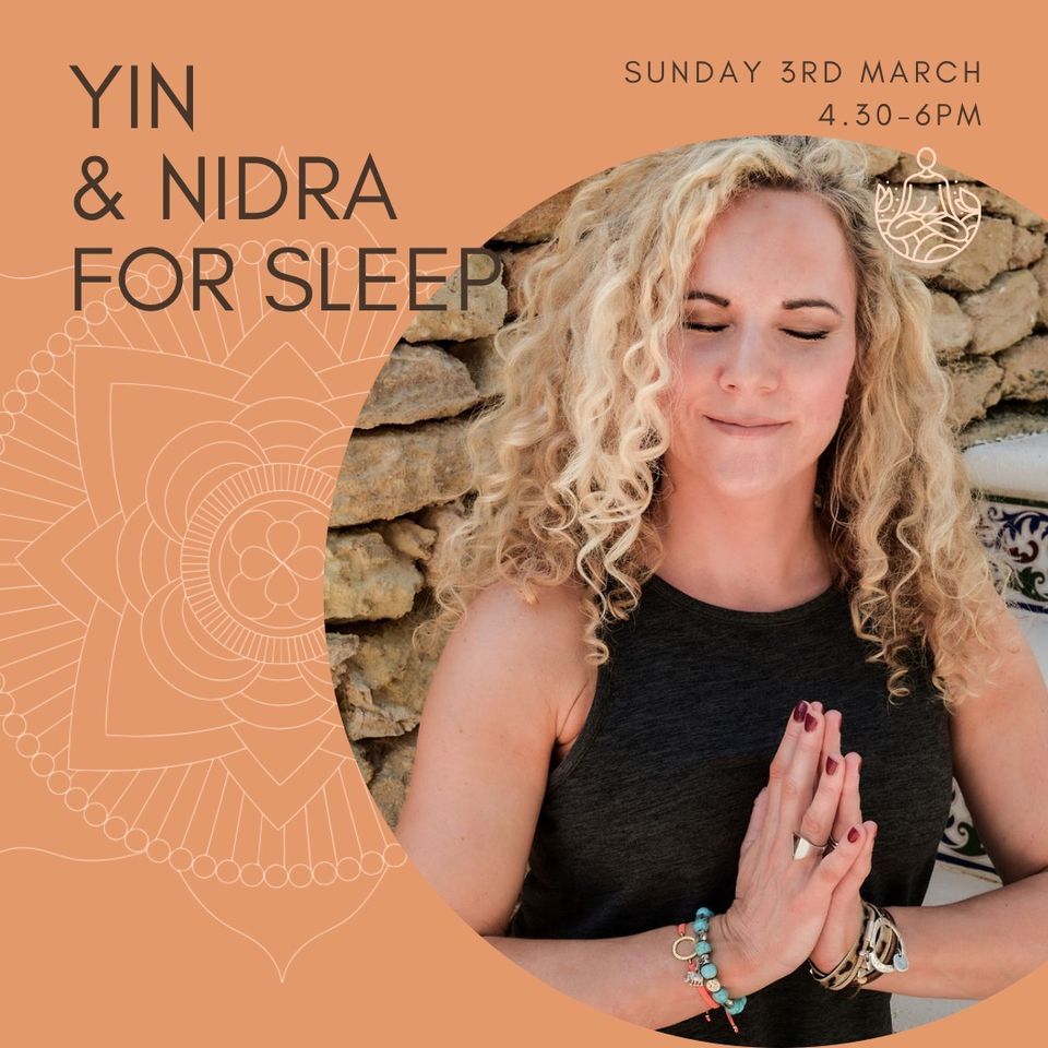 Yin & Yoga Nidra for sleep workshop