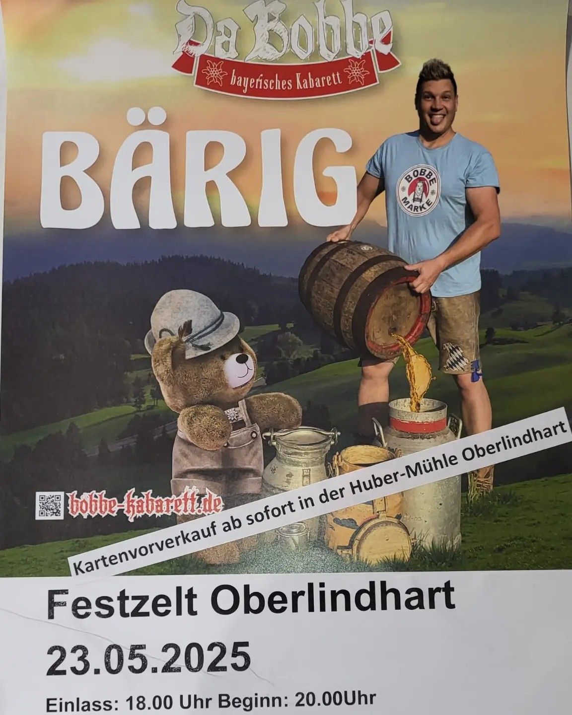 Bayerischer Kabarettabend mit da Bobbe