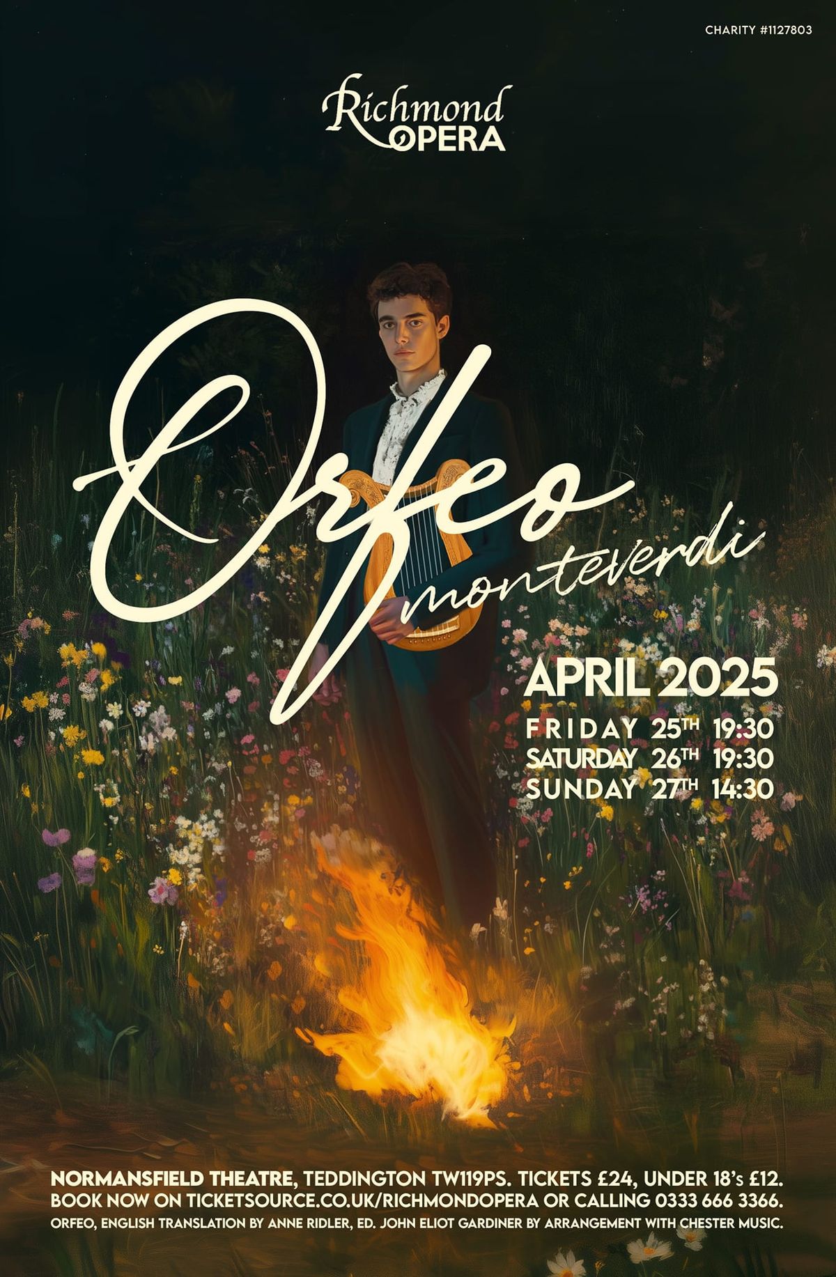 Richmond Opera Presents Monteverdi\u2019s Orfeo