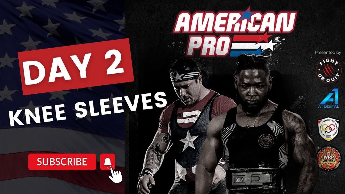 American Pro Powerlifting - Friday