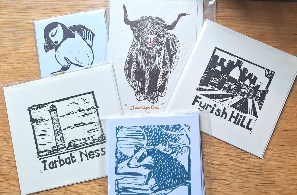 Lino Card Printing workshop