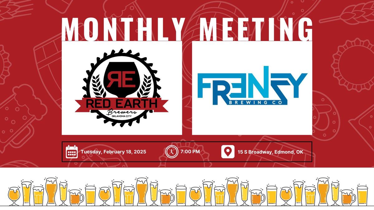 February Monthly Meeting - Frenzy Brewing Co.