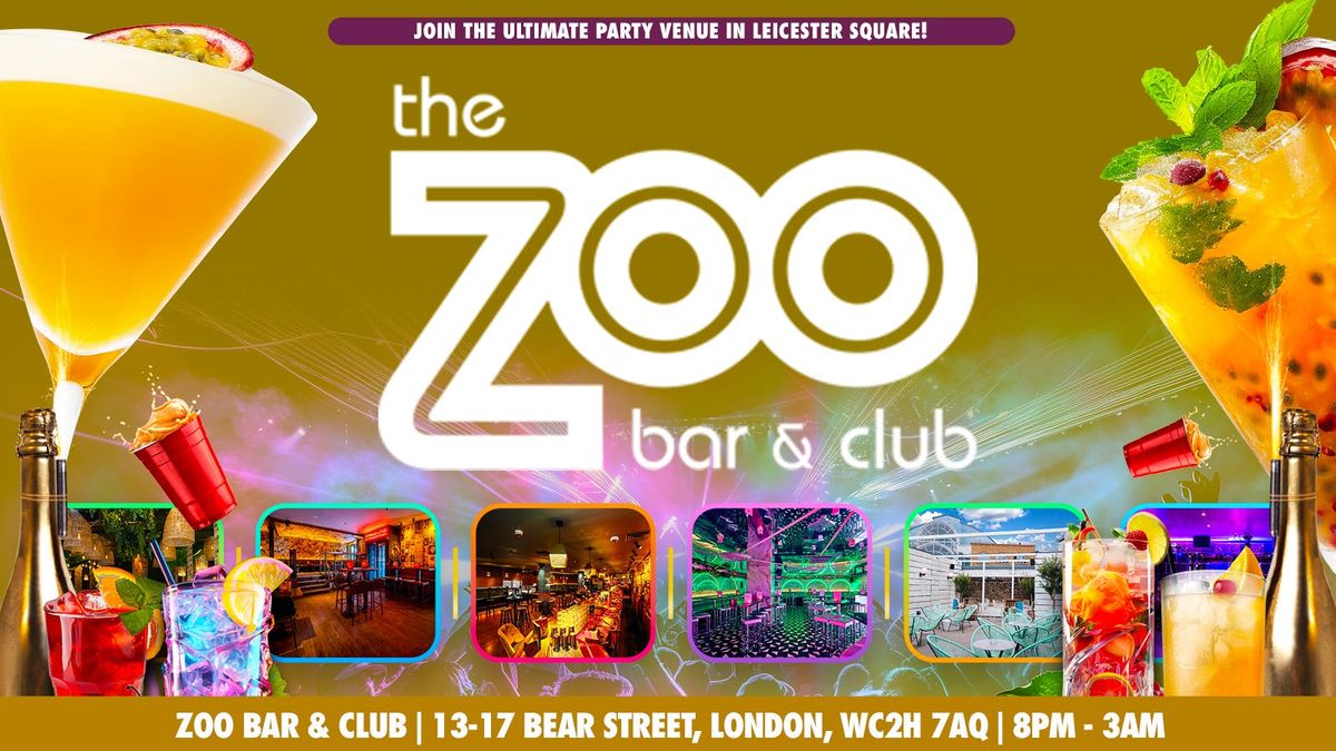 ZOO BAR Every Thursday \/\/ Commercial, Hip-Hop, R&amp;B