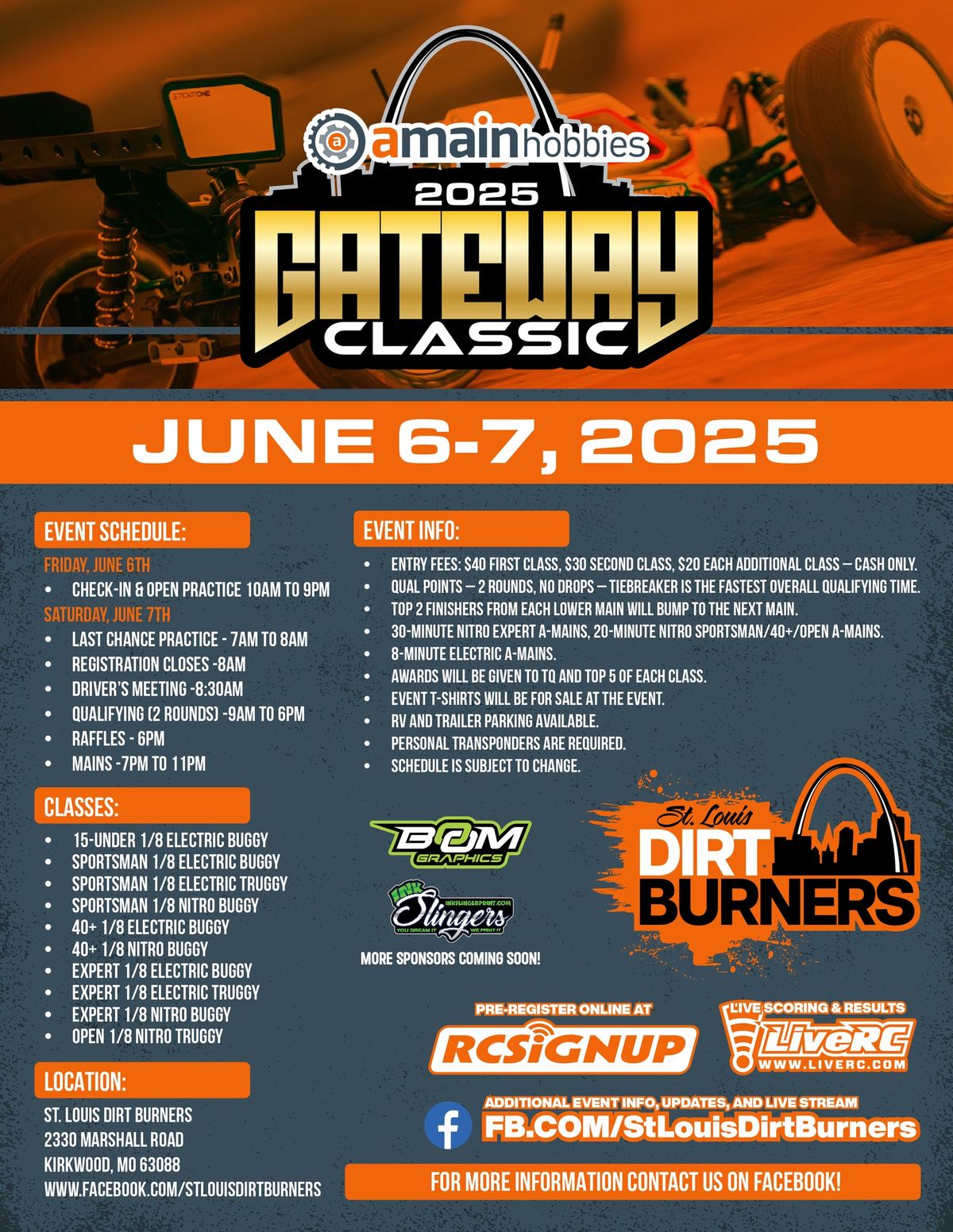 2025 Gateway Classic Presented by AMain Hobbies