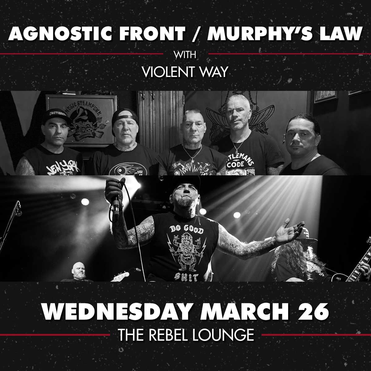 AGNOSTIC FRONT \/ MURPHY'S LAW