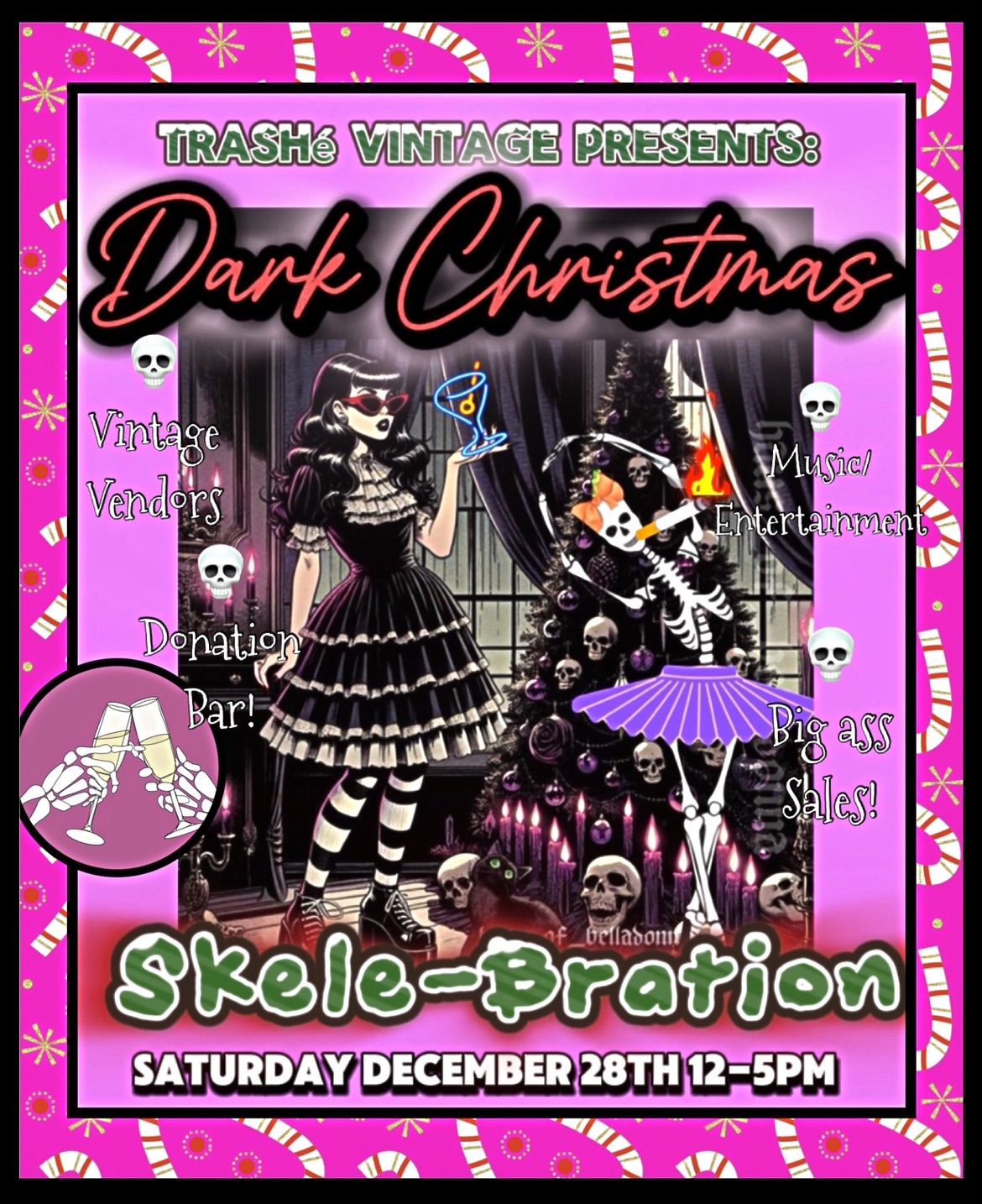 Dark Christmas Skele-Bration