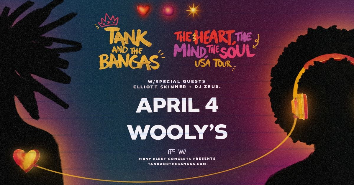 Tank and the Bangas with Elliott Skinner and DJ Zeus at Wooly's