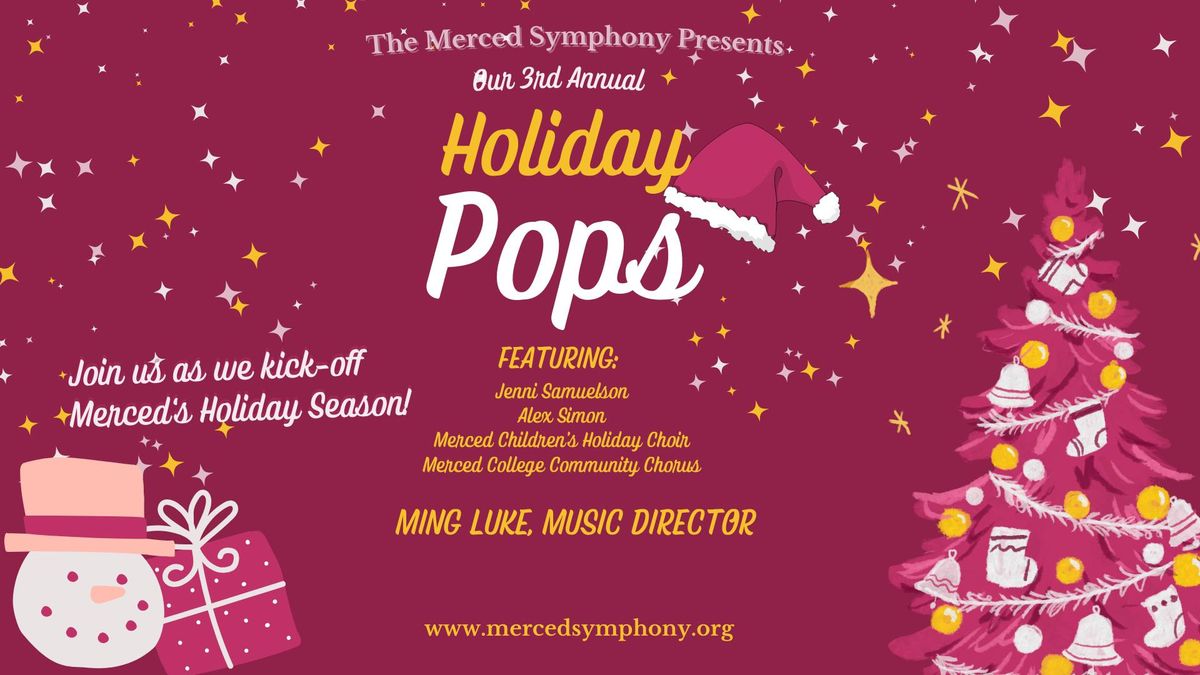 3rd Annual Holiday Pops! 