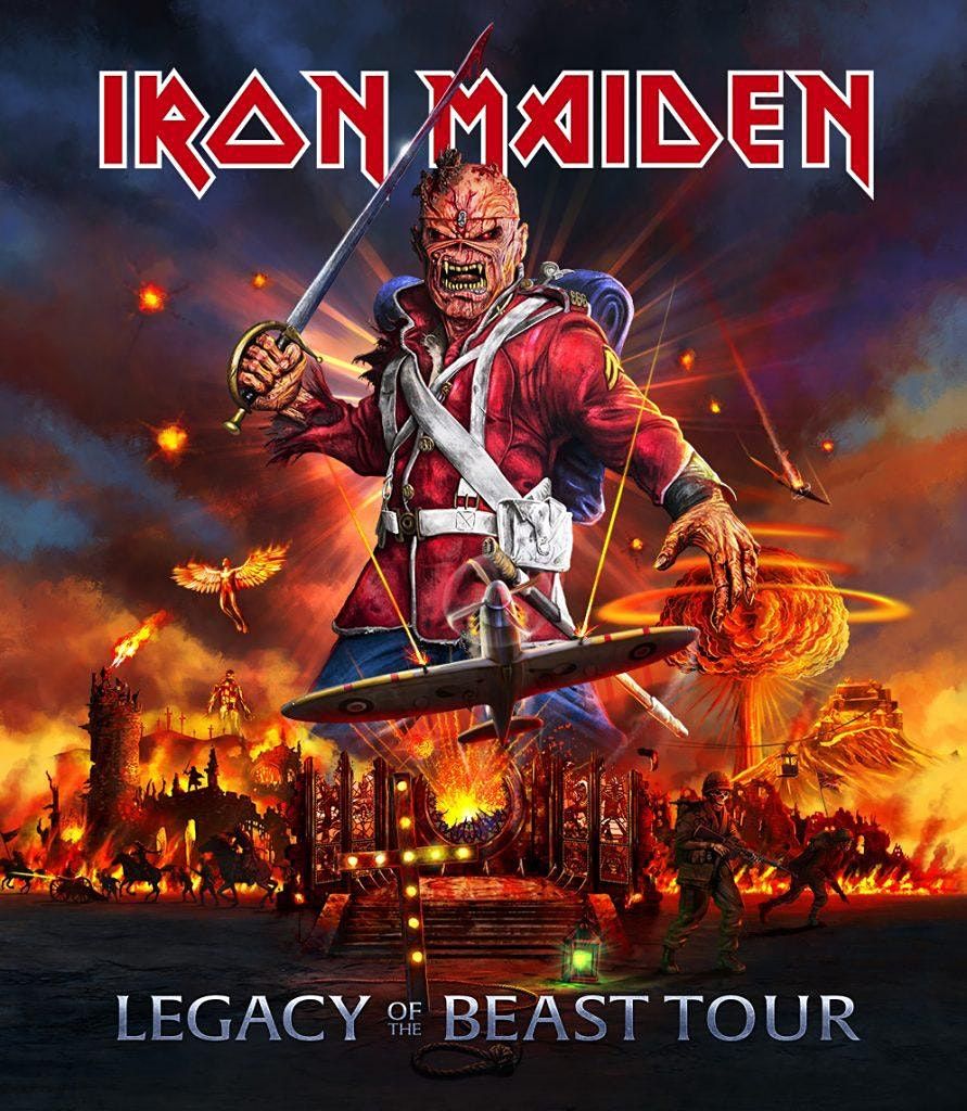 Concierto de Iron Maiden en el Santiago Bernabeu