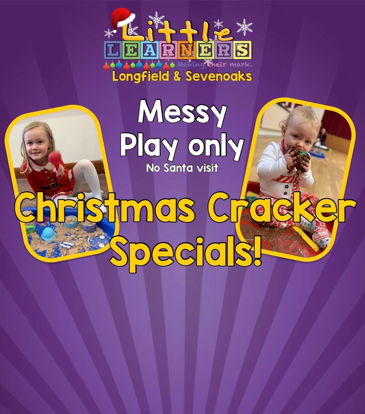 Christmas Cracker Messy Play Special - Shoreham