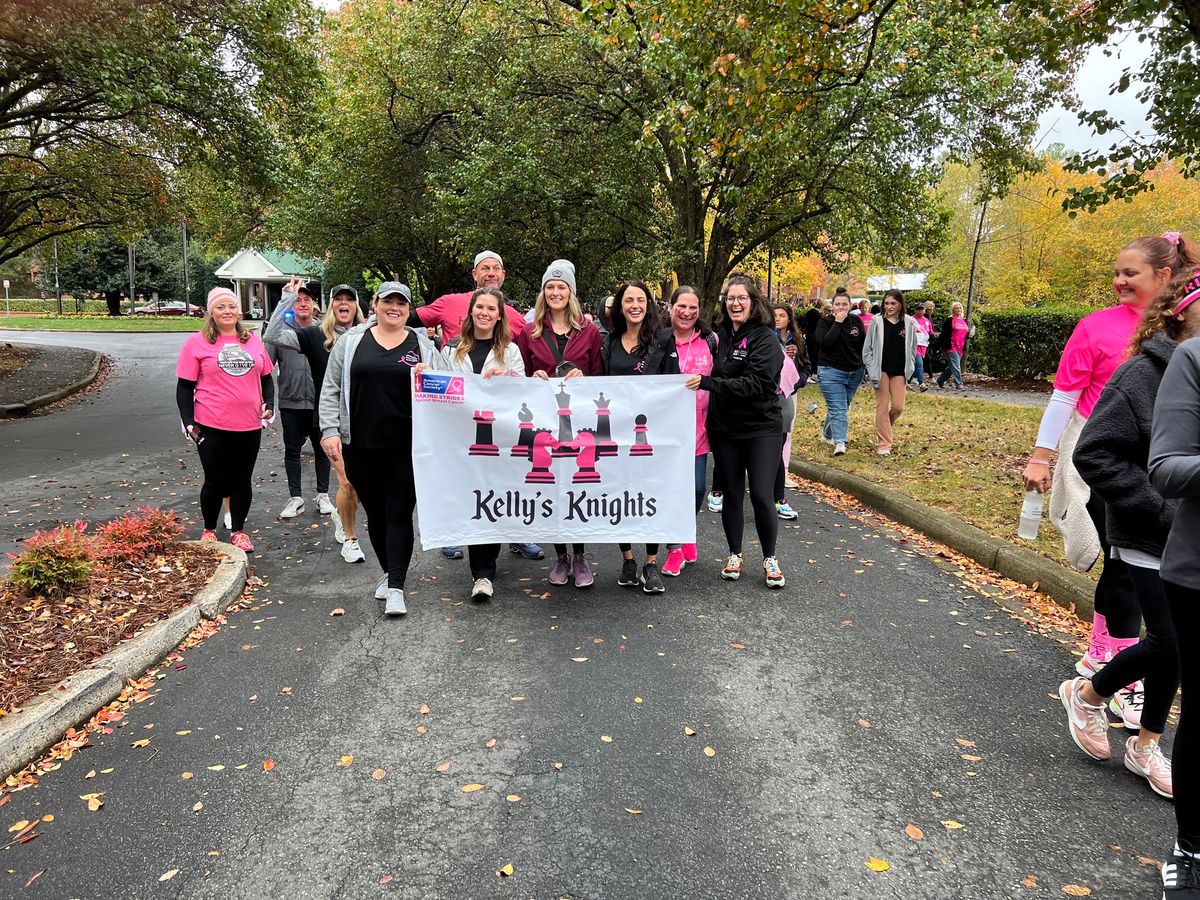 2024 Making Strides Against Breast Cancer Walk with Kelly's Knights