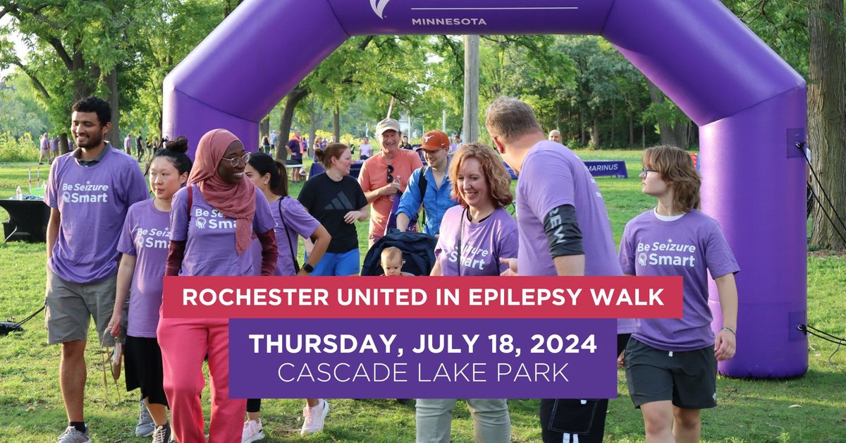 Rochester United in Epilepsy Walk