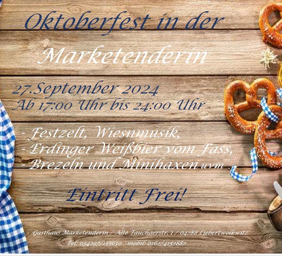 Oktoberfest in der Marketenderin