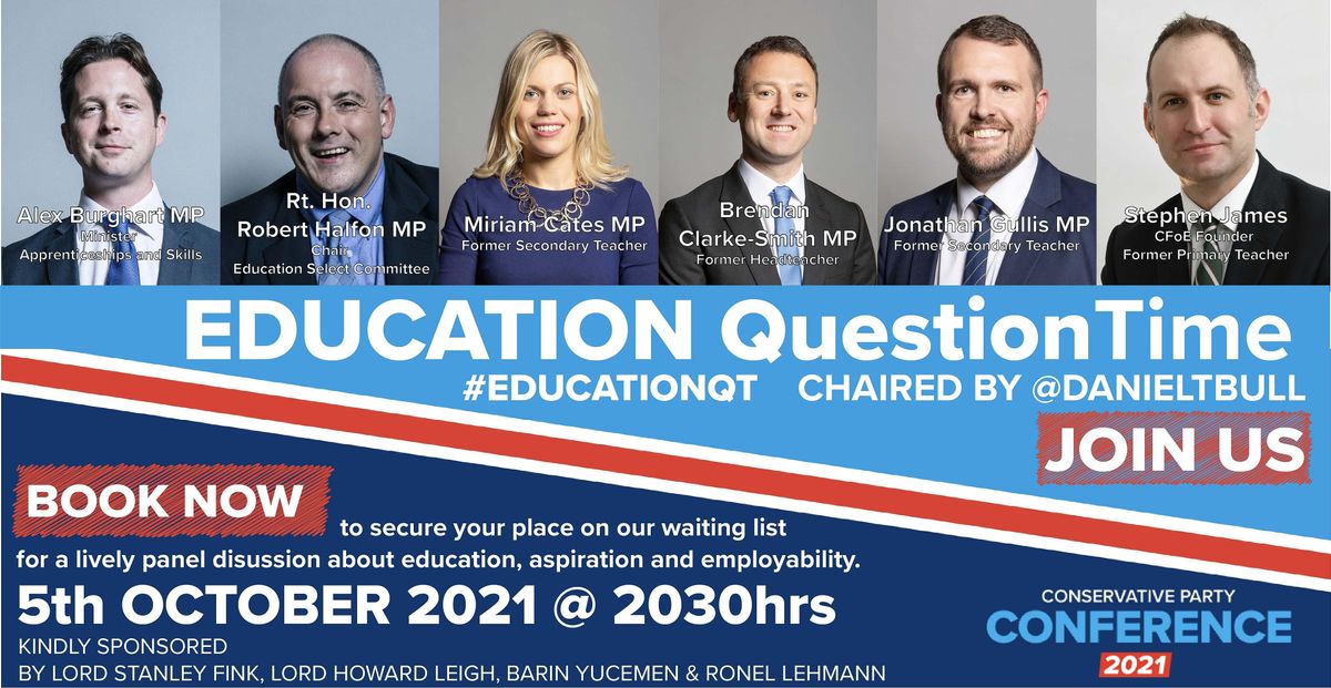 Conservative Friends of Education: Conservative Party Conference Event