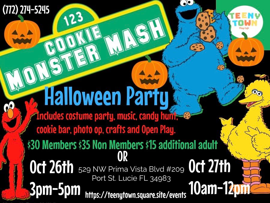 Cookie Monster Mash Halloween Party