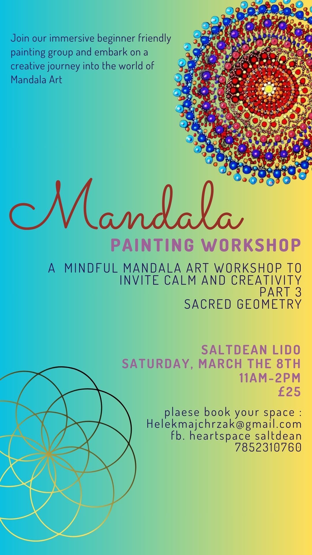 Mandala Painting Workshop